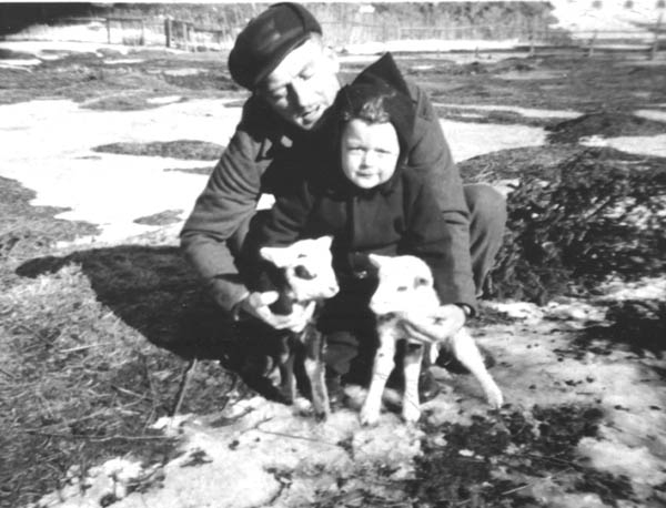 231: Ignatius Lambe and one of his sons. [courtesy of Marg (Ryan) Martin]  - Ignatius son of William Patrick Lambe &amp;amp; Elizabeth Barry